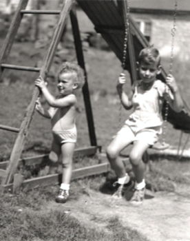  Florence Lillie Harbert & brother Guy Morley Harbert Jr 